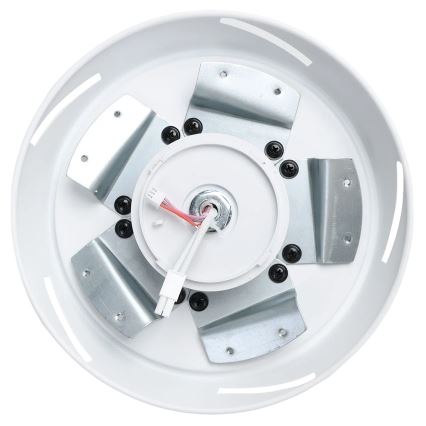 Aigostar - LED stropni ventilator s prigušivanjem svjetla LED/20W/230V 2700-6500K 132cm bijela/bež + daljinski upravljač