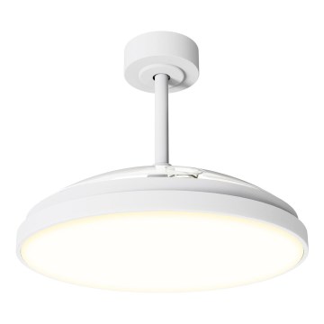 Aigostar - LED stropni ventilator s mogućnošću prigušivanja LED/50W/230V 2700-6500K Ø 106 cm bijeli + daljinski upravljač