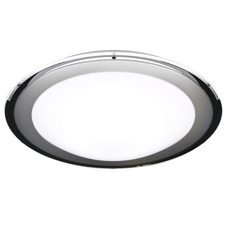 Aigostar - LED Dimming Stropno svjetlo LED/60W/230V 2700-6500K Ø 52,7 cm krom + daljinski upravljač