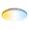Aigostar - LED stropno svjetlo MESH s mogućnošću prigušivanja LED/36W/230V 3000-6500K Ø 49,5 cm + daljinski upravljač