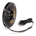 Aigostar - LED Traka 2m LED/4,9W/5V 2700K IP65 crna