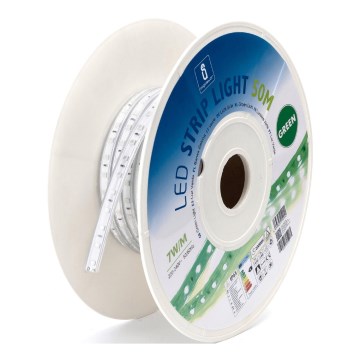 Aigostar - LED traka 350W/230V, 50 m, zelena, IP65