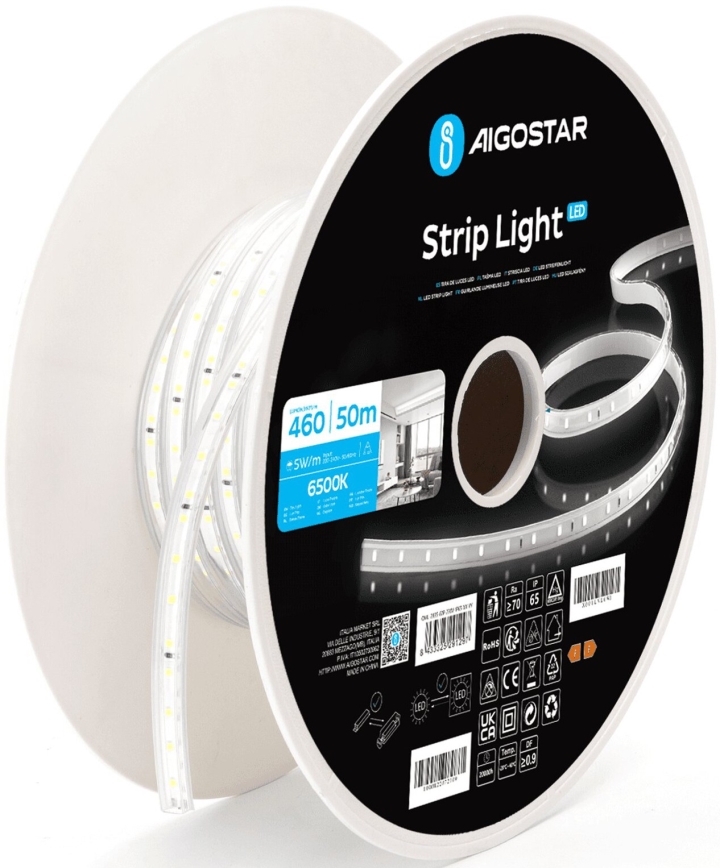 Aigostar - LED Traka LED/250W/230V 50m 6500K IP65