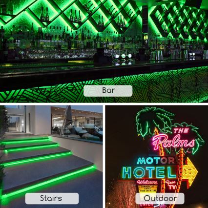 Aigostar - LED traka, LED/350W/230V, 50 m, zelena, IP65