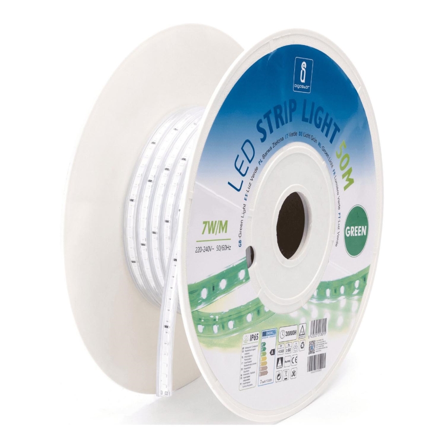 Aigostar - LED traka LED/350W/230V 50m zelena IP65
