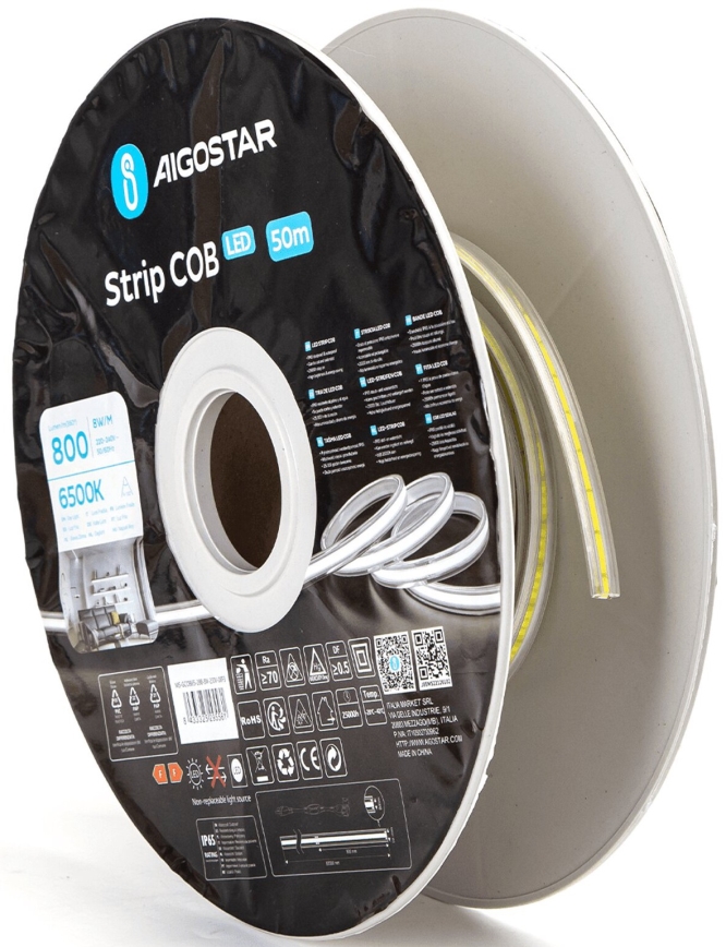 Aigostar - LED Traka LED/400W/230V 50m 6500K IP65