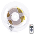 Aigostar - LED traka za prigušivanje 2m LED/18W/24/230V 3000K + daljinski upravljač