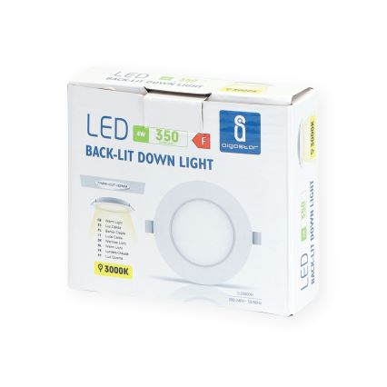 Aigostar - LED Ugradbena svjetiljka LED/4W/230V 3000K pr. 9,8 cm bijela