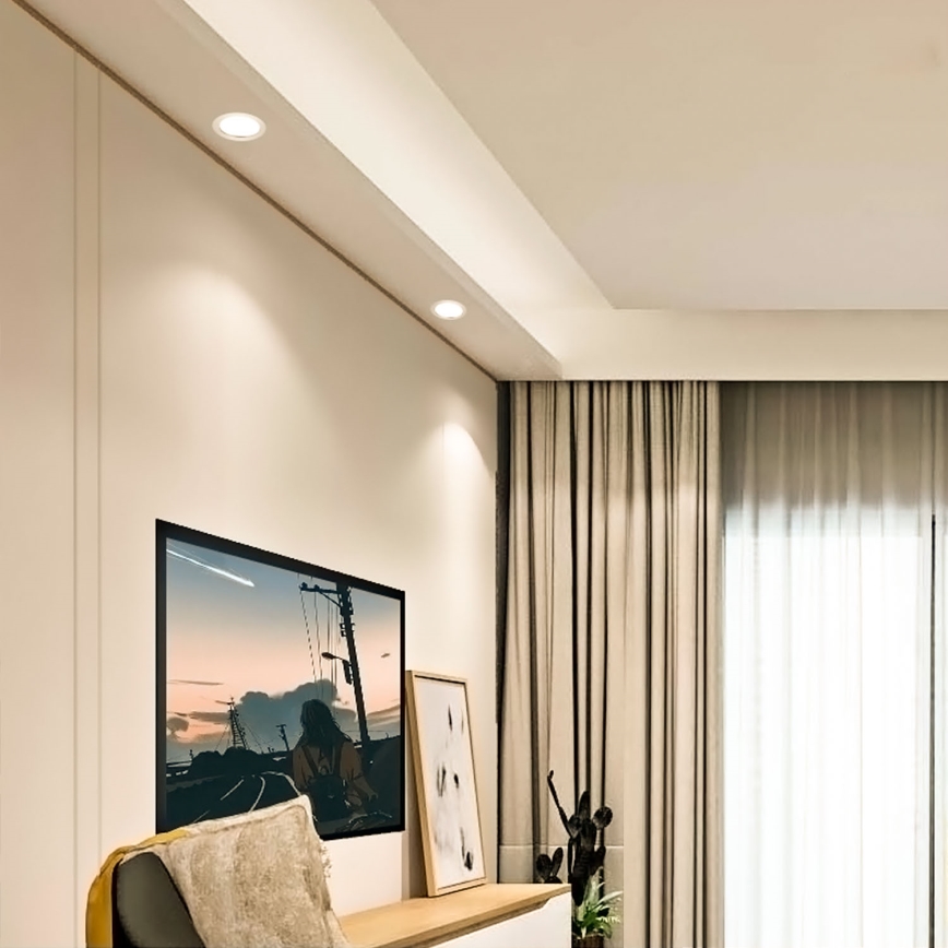 Aigostar - LED Ugradbena svjetiljka ULTRATHIN LED/6W/230V 3000K bijela