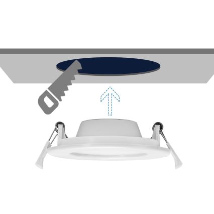 Aigostar - LED Ugradbena svjetiljka ULTRATHIN LED/9W/230V 6000K bijela