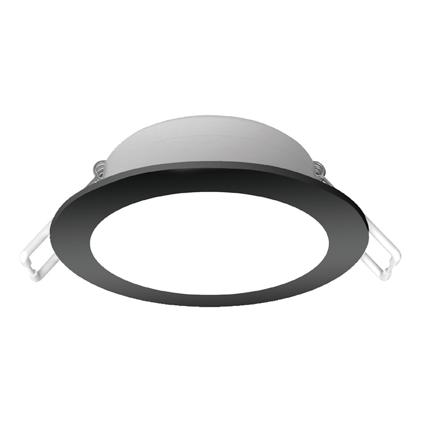 Aigostar - LED Ugradbena svjetiljka za kupaonicu LED/4,8W/230V 3000K crna IP65