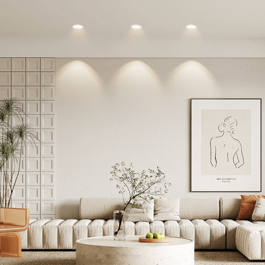 Aigostar - LED Ugradbena svjetiljka za kupaonicu LED/4,8W/230V 4000K bijela IP65