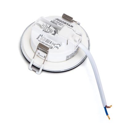 Aigostar - LED Ugradbena svjetiljka za kupaonicu LED/4,8W/230V 6500K crna IP65