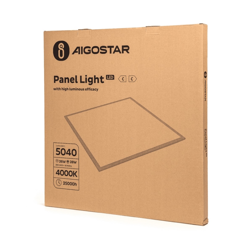 Aigostar - LED Ugradbeni panel LED/28W/230V 60x60 cm 4000K