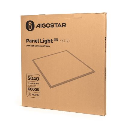 Aigostar - LED Ugradbeni panel LED/28W/230V 60x60 cm 6000K