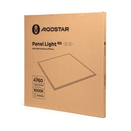 Aigostar - LED Ugradbeni panel LED/28W/230V 62x62 cm 3000K