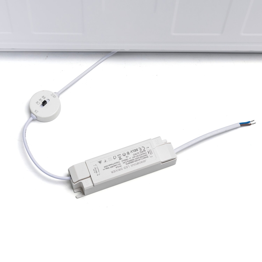Aigostar - LED Ugradbeni panel LED/40W/230V 3000K/4000K/6500K 60x60cm bijela
