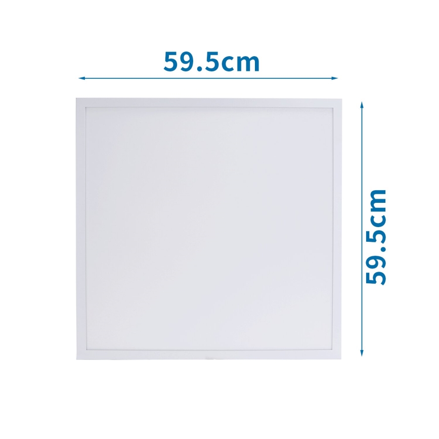Aigostar - LED Ugradbeni panel LED/40W/230V 6500K 60x60cm bijela