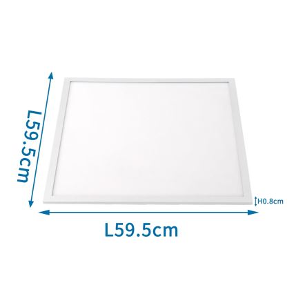 Aigostar - LED Ugradbeni panel LED/50W/230V 60x60 cm 6000K