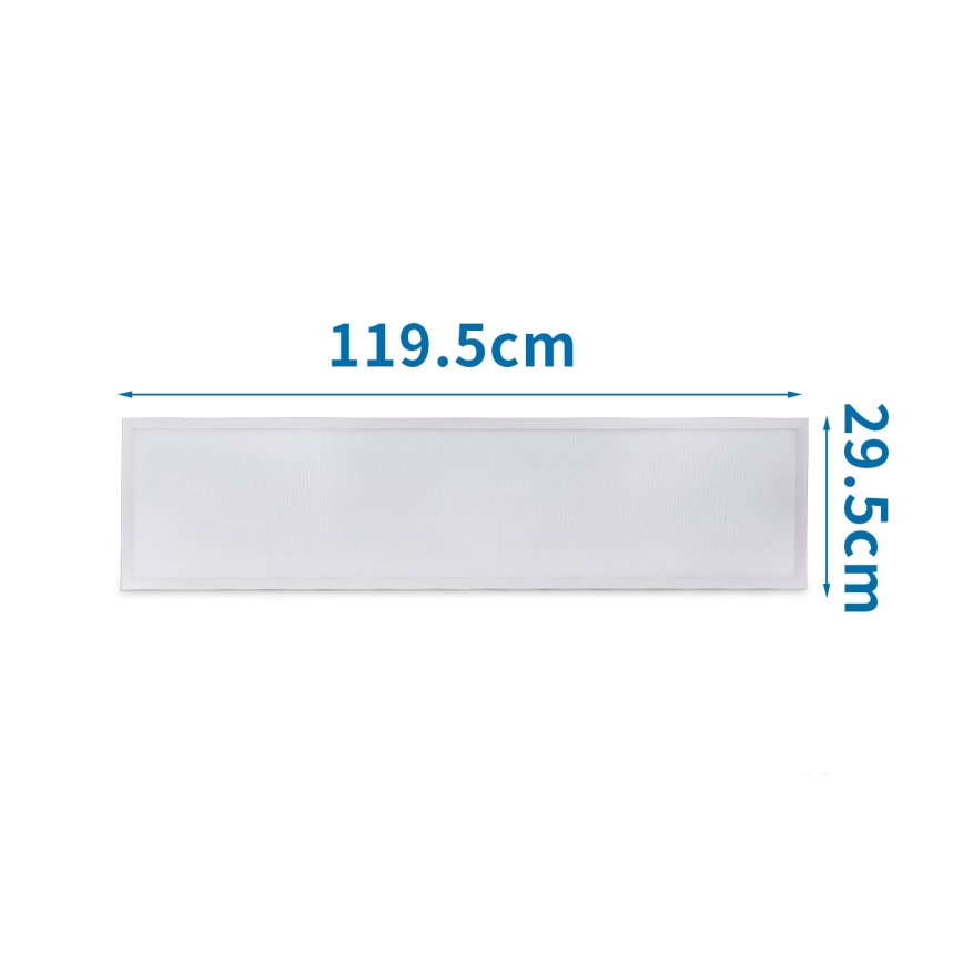 Aigostar - LED Ugradbeni panel LED/60W/230V 6500K 120x30cm bijela