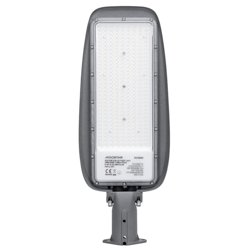 Aigostar - LED Ulična svjetiljka SLIM LED/200W/230V 6500K IP65