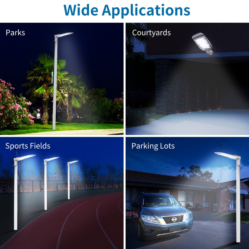 Aigostar - LED ulična svjetiljka SLIM LED/200W/230V 6500K IP65