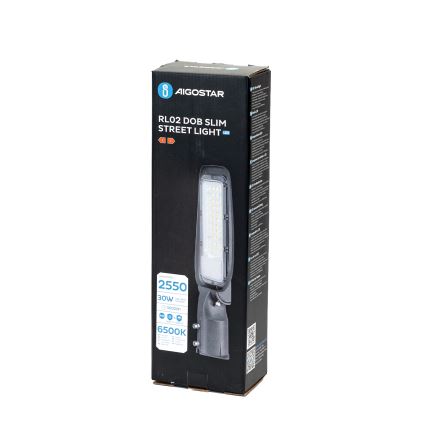 Aigostar - LED Ulična svjetiljka SLIM LED/30W/230V 6500K IP65