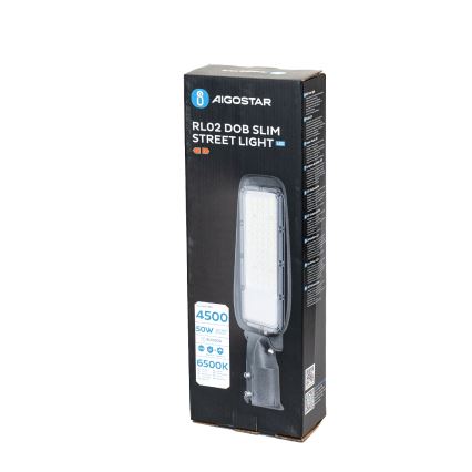Aigostar - LED ulična svjetiljka SLIM LED/50W/230V 6500K IP65