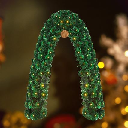 Aigostar - LED Vanjska božićna dekoracija 112xLED/3,6W/230V 2m IP44 topla bijela