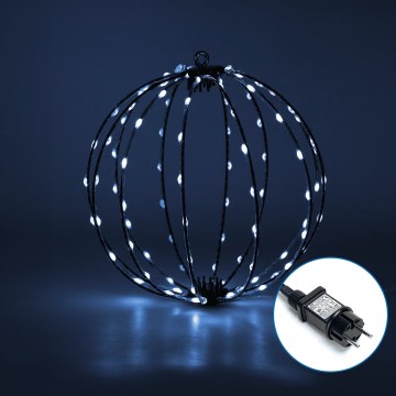 Aigostar - LED vanjska božićna dekoracija 3,6W/230V kugla 30cm IP44 hladno bijela