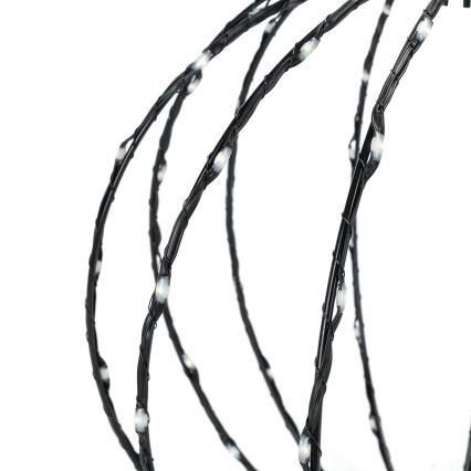 Aigostar - LED vanjska božićna dekoracija 3,6W/230V kugla 30cm IP44 hladno bijela