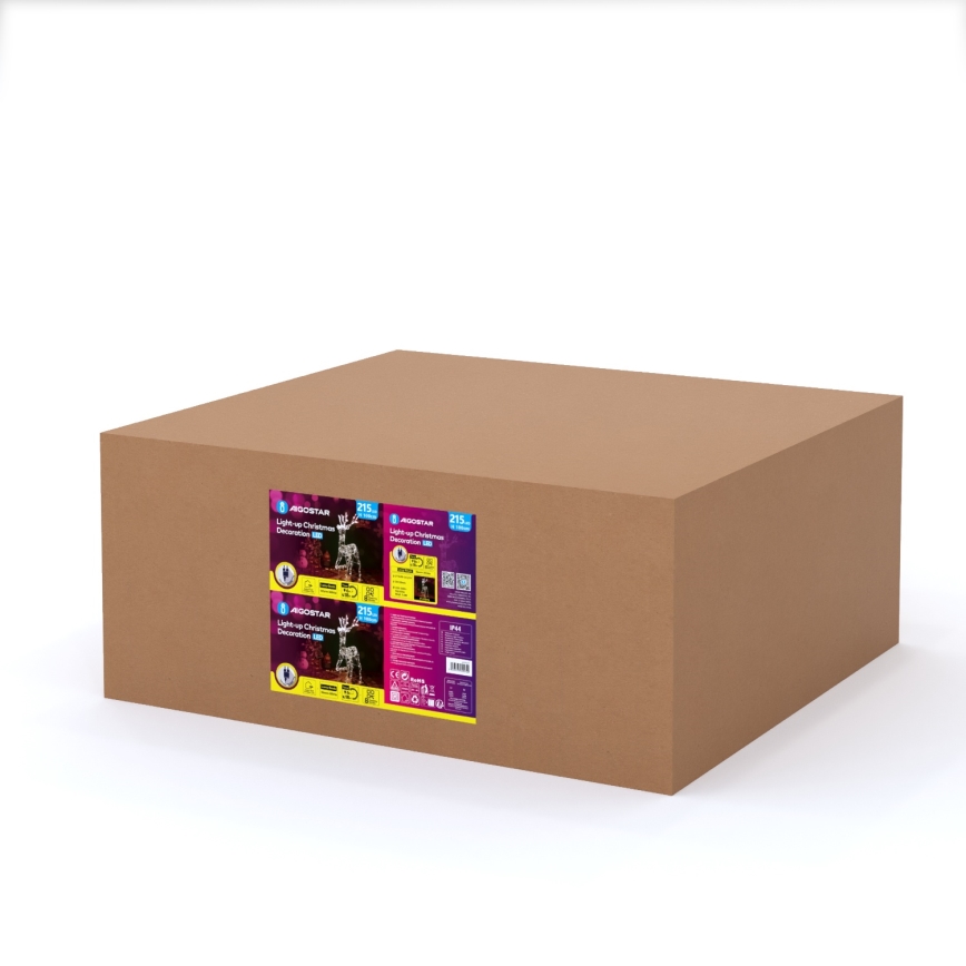 Aigostar - LED Vanjska božićna dekoracija LED/3,6W/31/230V 2700K 105 cm IP44 sob