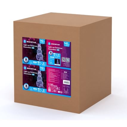 Aigostar - LED Vanjska božićna dekoracija LED/3,6W/31/230V 6500K 60 cm IP44 snjegović
