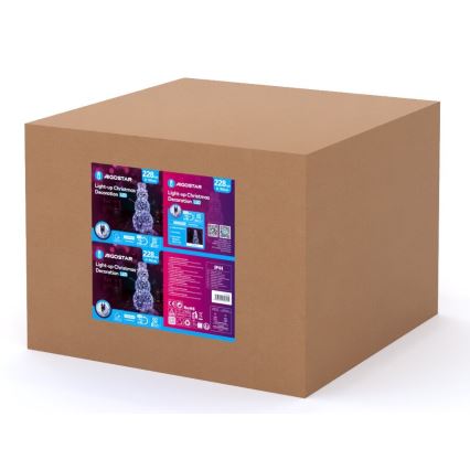 Aigostar-LED Vanjska božićna dekoracija LED/3,6W/31/230V 6500K 90cm IP44 snjegović