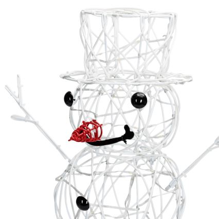 Aigostar-LED Vanjska božićna dekoracija LED/3,6W/31/230V 6500K 90cm IP44 snjegović