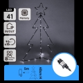 Aigostar - LED Vanjska božićna dekoracija 41xLED/3,6W/230V 40 cm IP44 stablo hladno bijelo
