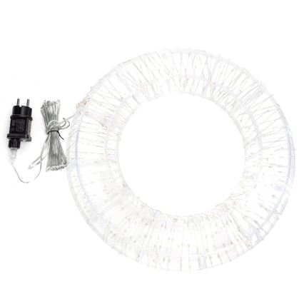 Aigostar - LED vanjska božićna dekoracija 540xLED/6W/230V IP44 topla bijela 45 cm krug