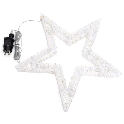 Aigostar - LED Vanjska božićna dekoracija 540xLED/6W/230V IP44 topla bijela 45cm zvijezda