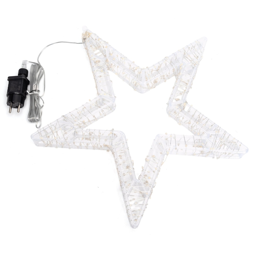 Aigostar - LED Vanjska božićna dekoracija 540xLED/6W/230V IP44 topla bijela 45cm zvijezda