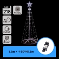 Aigostar - LED vanjska božićna dekoracija LED/3,6W/230V 150 cm IP44 hladno bijela