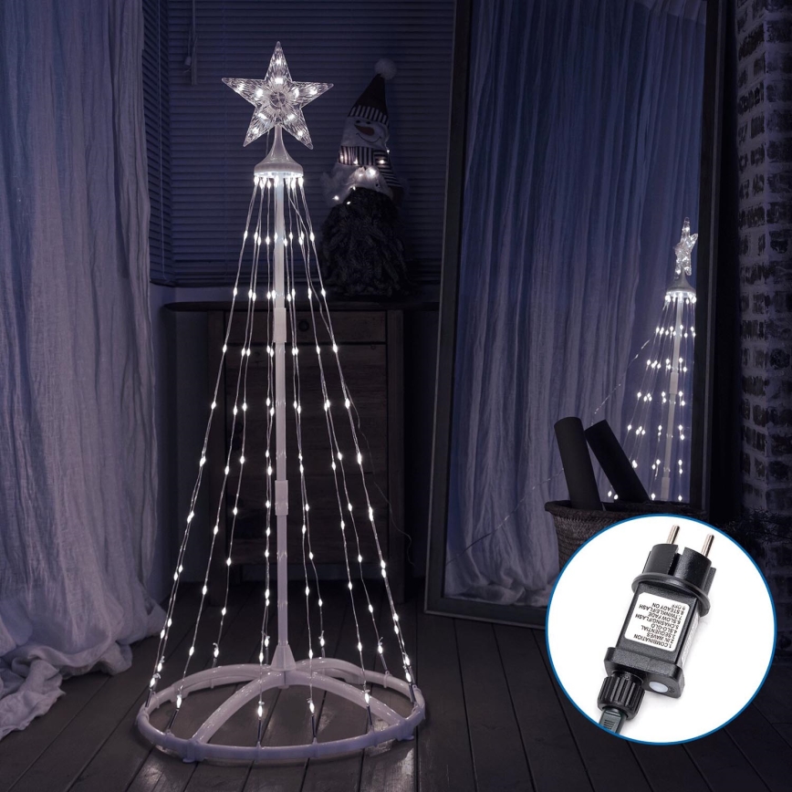 Aigostar - LED Vanjska božićna dekoracija LED/3,6W/230V 180 cm IP44 hladna bijela