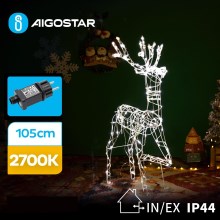 Aigostar - LED Vanjska božićna dekoracija LED/3,6W/31/230V 2700K 105 cm IP44 sob
