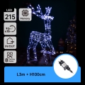 Aigostar - LED Vanjska božićna dekoracija LED/3,6W/31/230V 6500K 105 cm IP44 sob