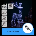 Aigostar - LED Vanjska božićna dekoracija LED/3,6W/31/230V 6500K 75 cm IP44 sob