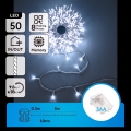 Aigostar - LED vanjska božićna girlanda 150xLED/8 funkcija 3xAA 5,3m IP44 plava
