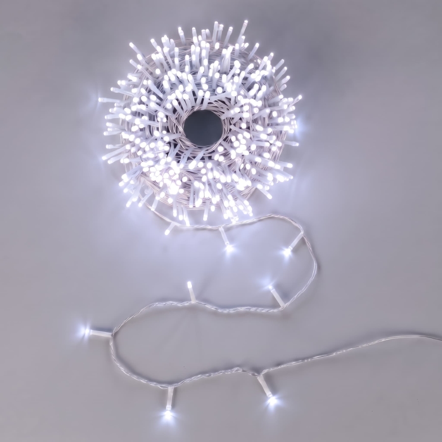 Aigostar - LED vanjska božićna girlanda 150xLED/8 funkcija 3xAA 5,3m IP44 plava