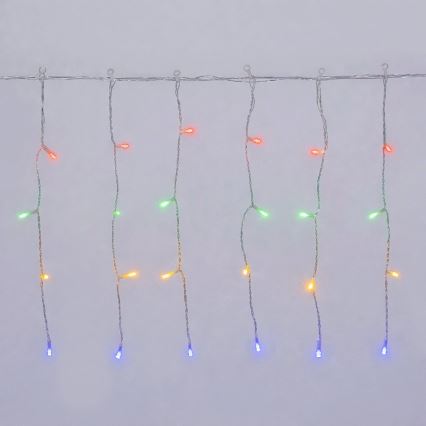 Aigostar - LED vanjska božićna girlanda 300xLED/8 funkcija 18x0,4m IP44 višebojno