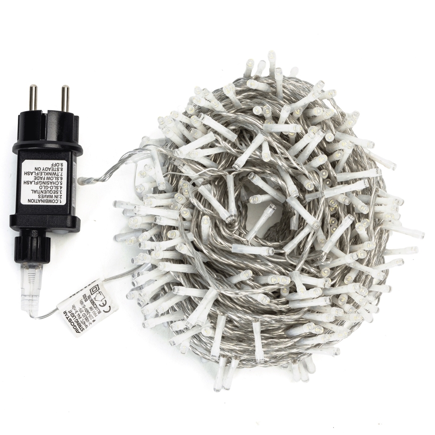 Aigostar - LED vanjski božićni niz 400xLED/8 funkcija 20m IP44 topla bijela