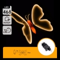 Aigostar - LED Vanjska dekoracija 504xLED IP44 topla bijela leptir