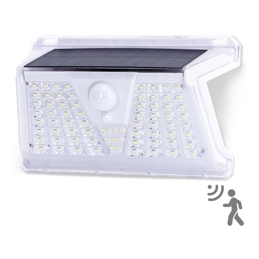 Aigostar - LED Vanjska solarna svjetiljka sa senzorom LED/2,4W/5V 1200 mAh IP65
